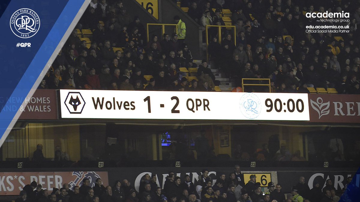 QPR's tweet photo. π· Who predicted this before kick-off?
We'll share some of our favourite tweets following #WOLQPR π https://t.co/rPeSefkV6I