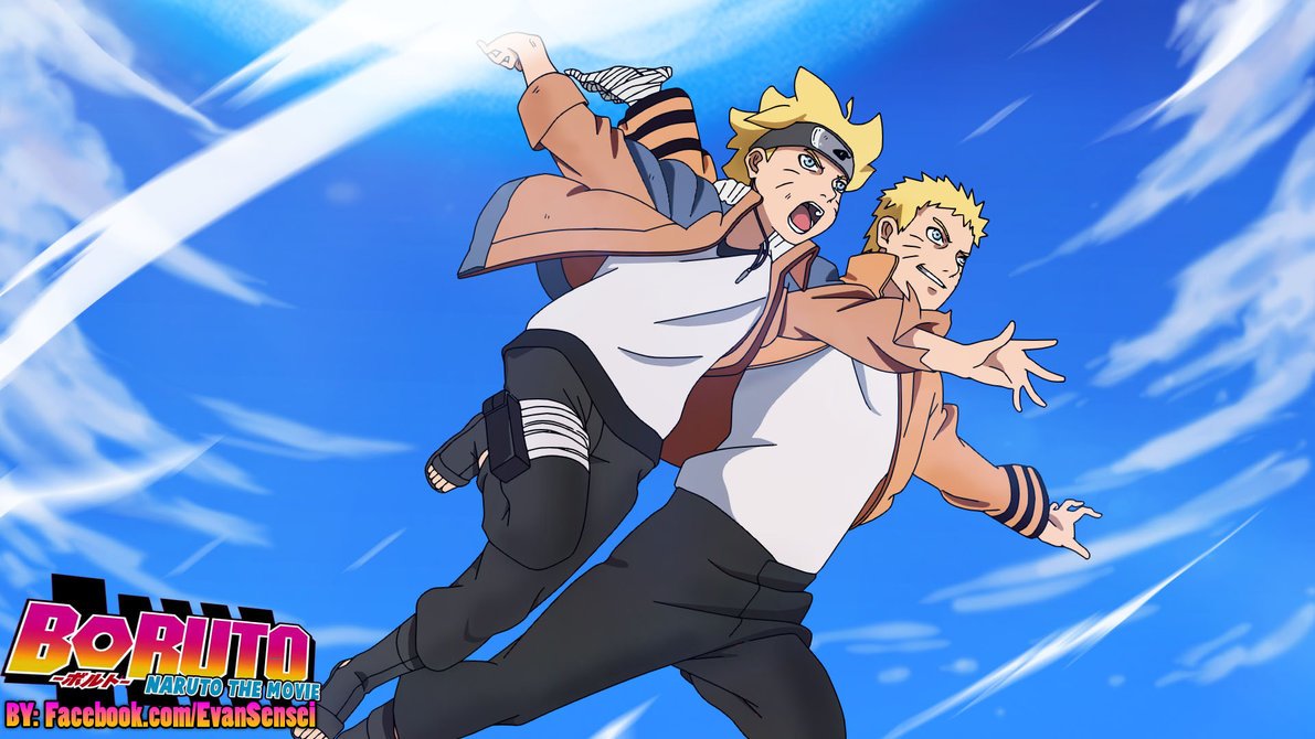 Naruto Shippuden on X: Boruto The Movie. Naruto Next Generations - Father  and son, incredible perfect team.  / X