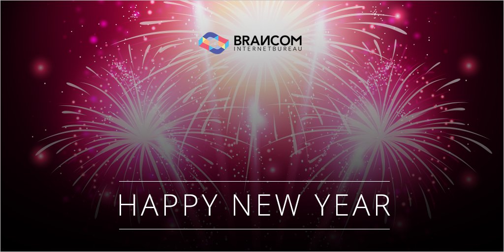 BrancomBV's tweet photo. #Brancom #Internetbureau wenst iedereen een gezond, gelukkig en succesvol #2017 toe! Happy New Year! #NYE #Gelukkignieuwjaar https://t.co/OG8cLvUVdW