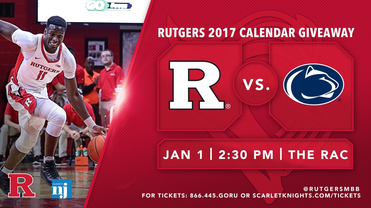 RUAthletics's tweet photo. 🚨TODAY🚨

@RutgersMBB 🆚 Penn State

⏰ 2️⃣:3️⃣0️⃣
📍 The RAC
📺 @ESPNU
📻 @1450WCTC &amp; @WOR710

🎟 https://t.co/m8Etk6wkuC 

#PackTheRAC l ⚔🌌🌅🛡 https://t.co/VqG76RS27o