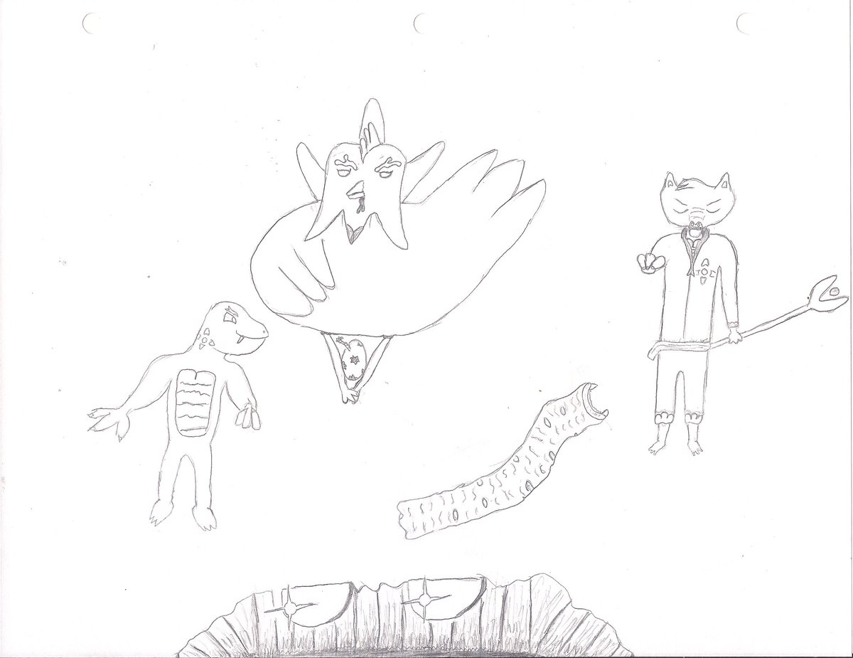 spiritofahero's tweet photo. Here is concept art of enemies that you may encounter in the game. https://t.co/ls21s7zpMg