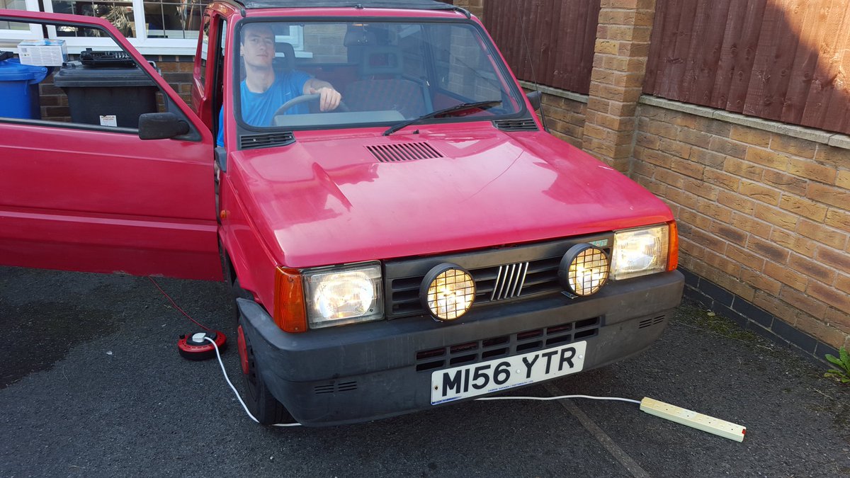 PandaRaid2017's tweet image. Honestly, they work on their own.... we don't need mains power #PandaRaid