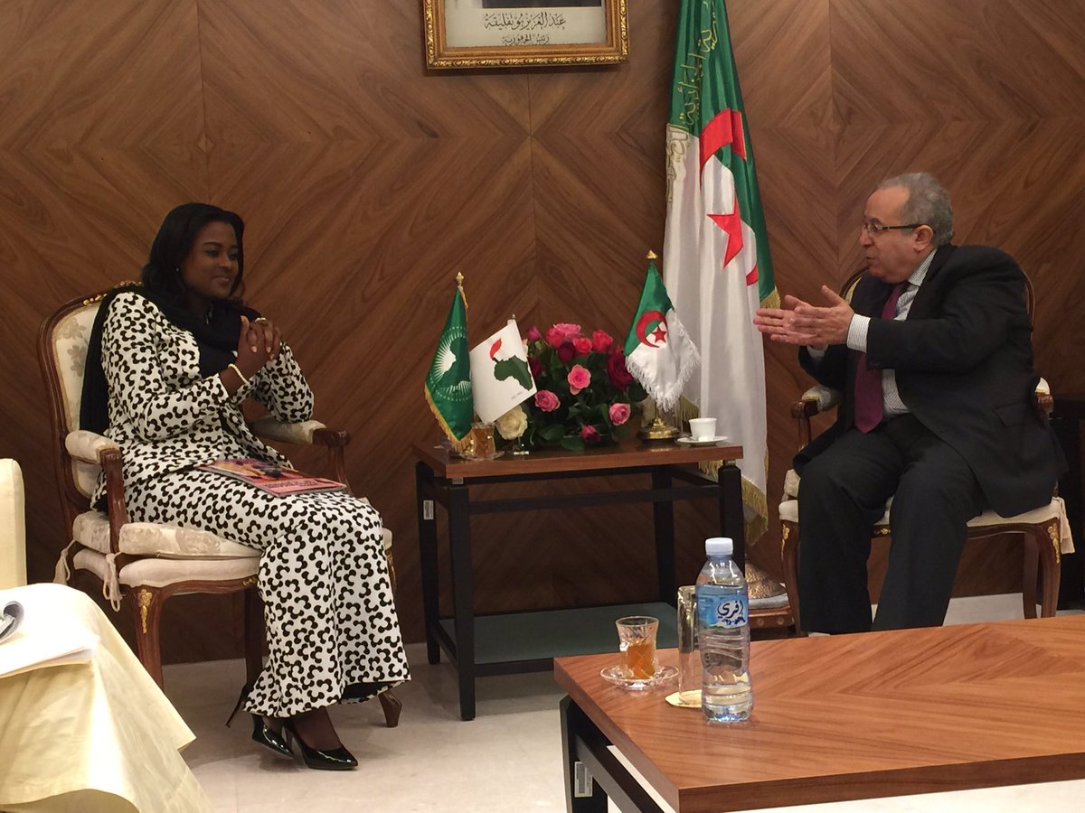 #2016inReview, We were able to receive full support of Algeria considering their Pan Africanism #MinLamamraForeignAf #AUmemberStatesSupport