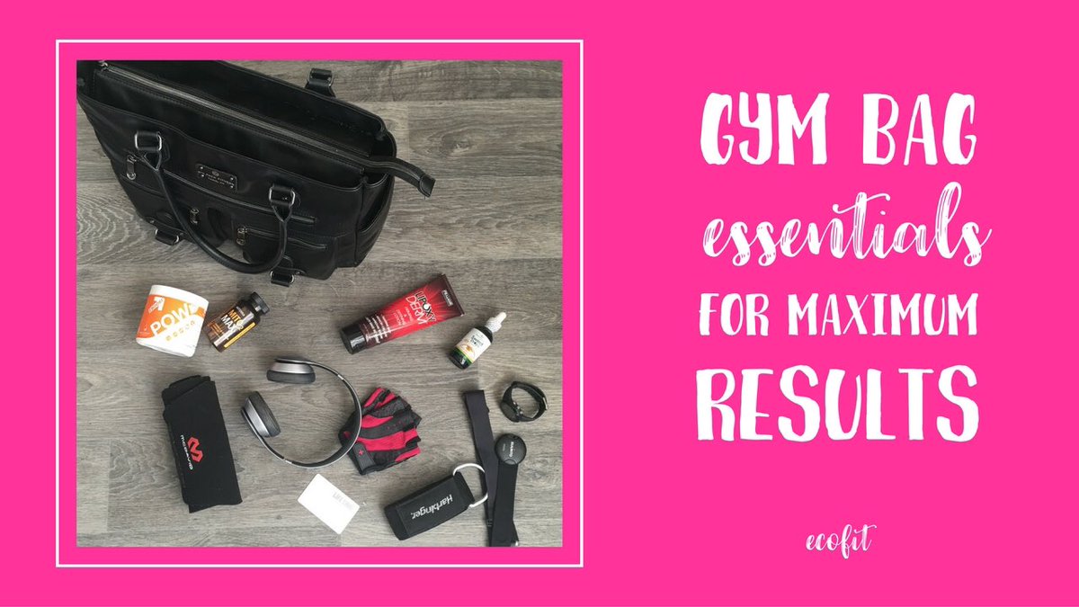 My <a href="/6PackFitness/">6 Pack Fitness</a> Gym Bag Essentials for Maximum Results ecofitbynoelle.com/blog/2016/12/8…
