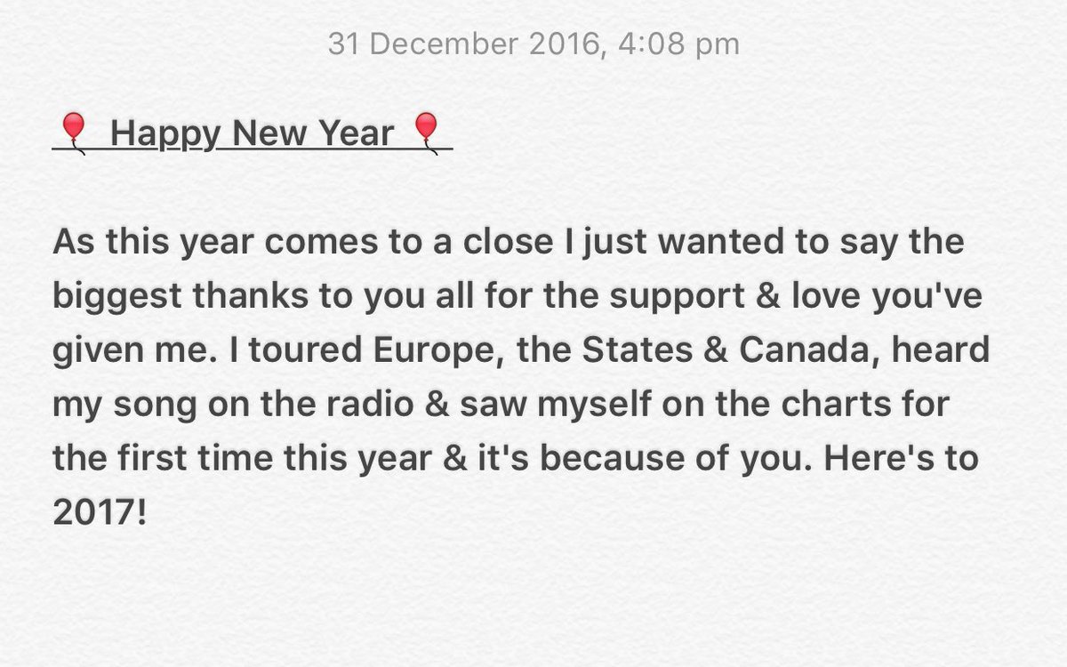 JamesTWmusic's tweet photo. 2️⃣0️⃣1️⃣6️⃣✅ https://t.co/ankTkdDR2k