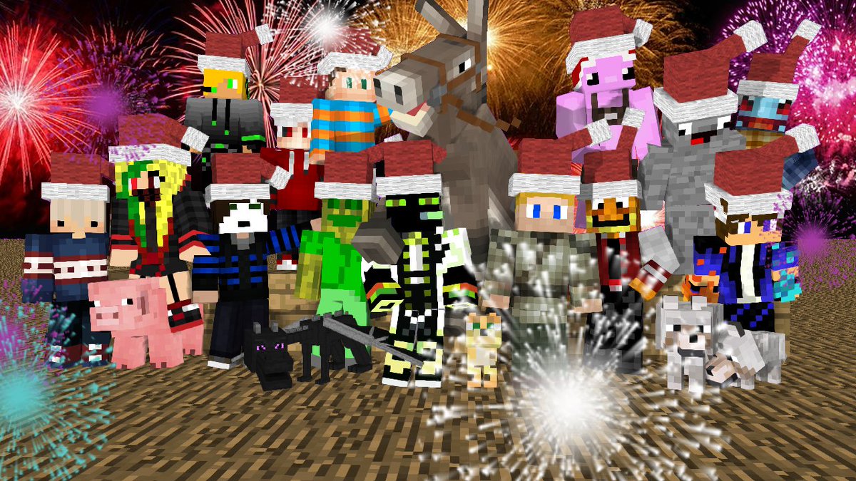 MineProduced's tweet image. RETWEET + LIKE -&amp;gt; KOMME AUF DAS BILD

🎇 Guten Rutsch wünscht MinecraftProduced 🎇
@Chaosflo44 @PSCGewinnspiele
 
(Ingame Name für Skin!)