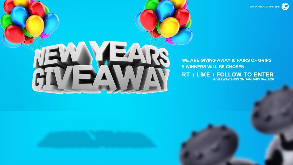 FatalGrips's tweet photo. New Year, New Gear Giveaway! 

RT + LIKE + FOLLOW TO ENTER https://t.co/Qa0PnC8CvW