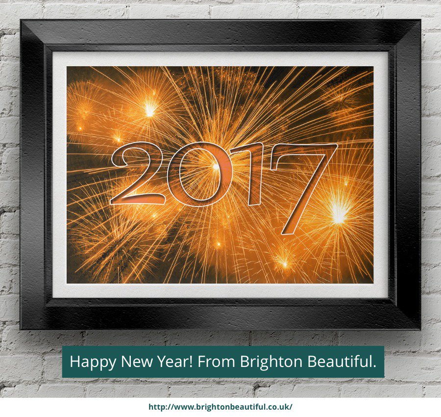BtonBeautiful's tweet photo. Wishing you all a very happy and healthy #2017, from the #Brighton Beautiful Team. #HappyNewYearsEve https://t.co/la6KpEDopL