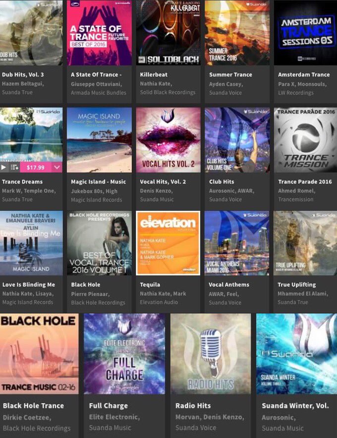 NathiaKate's tweet image. Thank you @asot @suandamusic 
@BlackHoleRec @solidblackrec @ElevationAudio @magicislandrec @arminvanbuuren for all Support
Happy new year🍾🎶