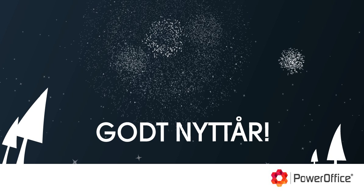 PowerOfficeAS's tweet image. Vi ønsker alle sammen et riktig godt nytt år! 💫✨