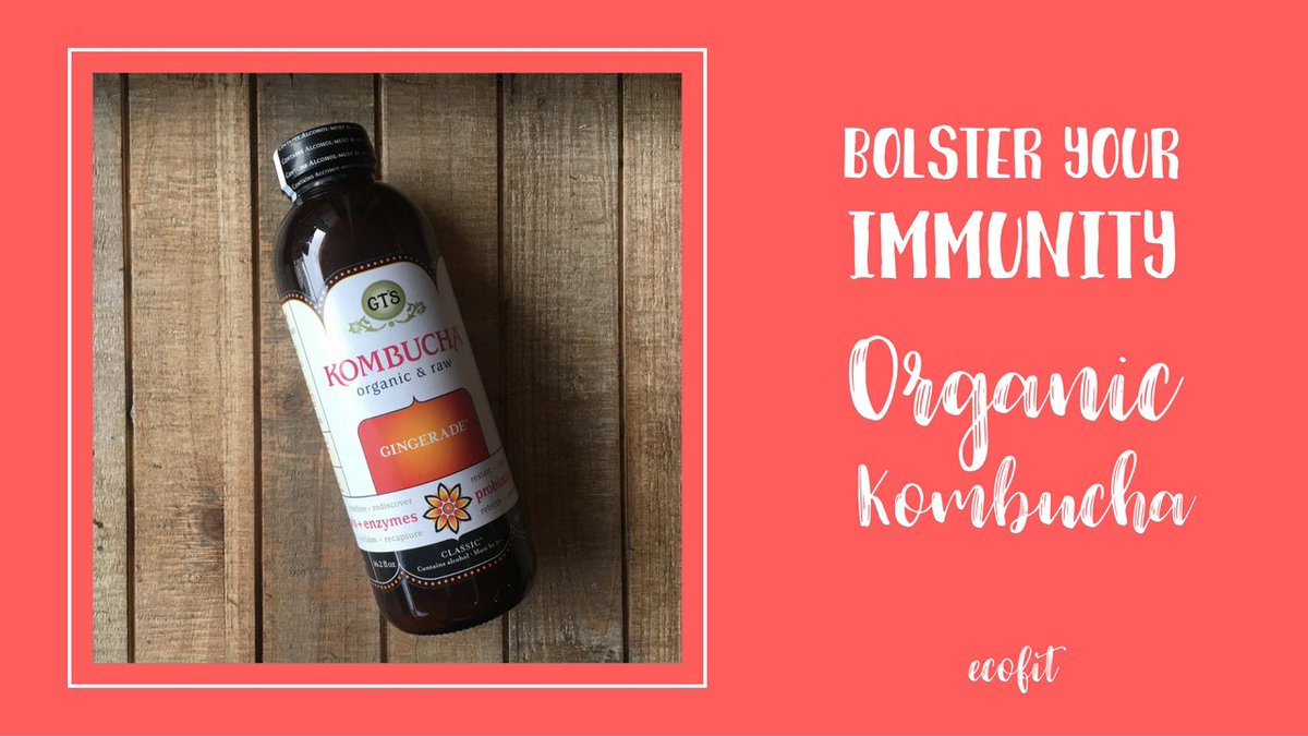 Boost Your Immunity for #NewYears with Organic + Raw Gingerade @GTsKombucha ecofitbynoelle.com/blog/2016/12/2…