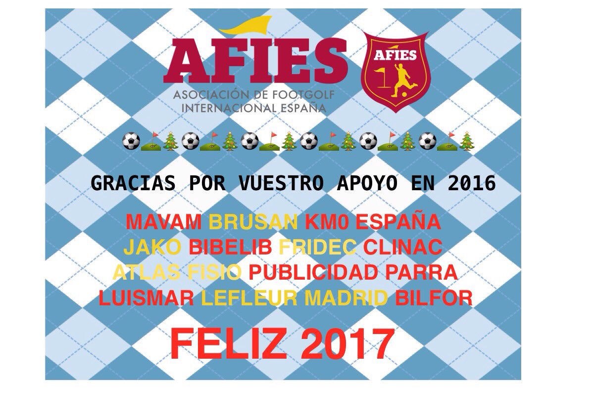 AFIES FOOTGOLF Spain tweet media