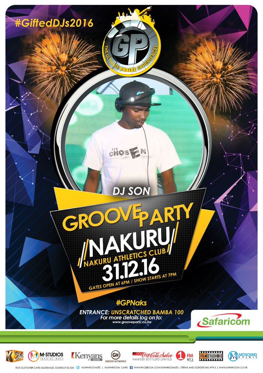 GiftedDjs's tweet photo. Next on stage is @DJSONKENYA
It's the 2016 #GiftedDjs Finals at #GPNaks #GrooveParty2016 https://t.co/5RIq5wc3Ts