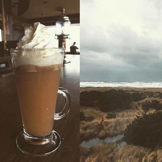 Storm watching at #pickledfishrestaurant while enjoying a cocktail for a cause! #warmandfuzzy #OperationWarm 📷: @innatdiscoverycoast