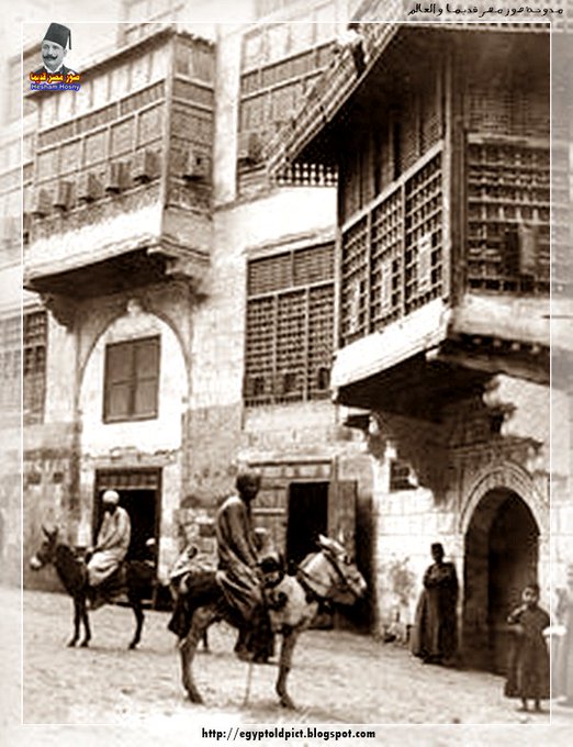 احدى شوارع القاهرة فى عام 1800