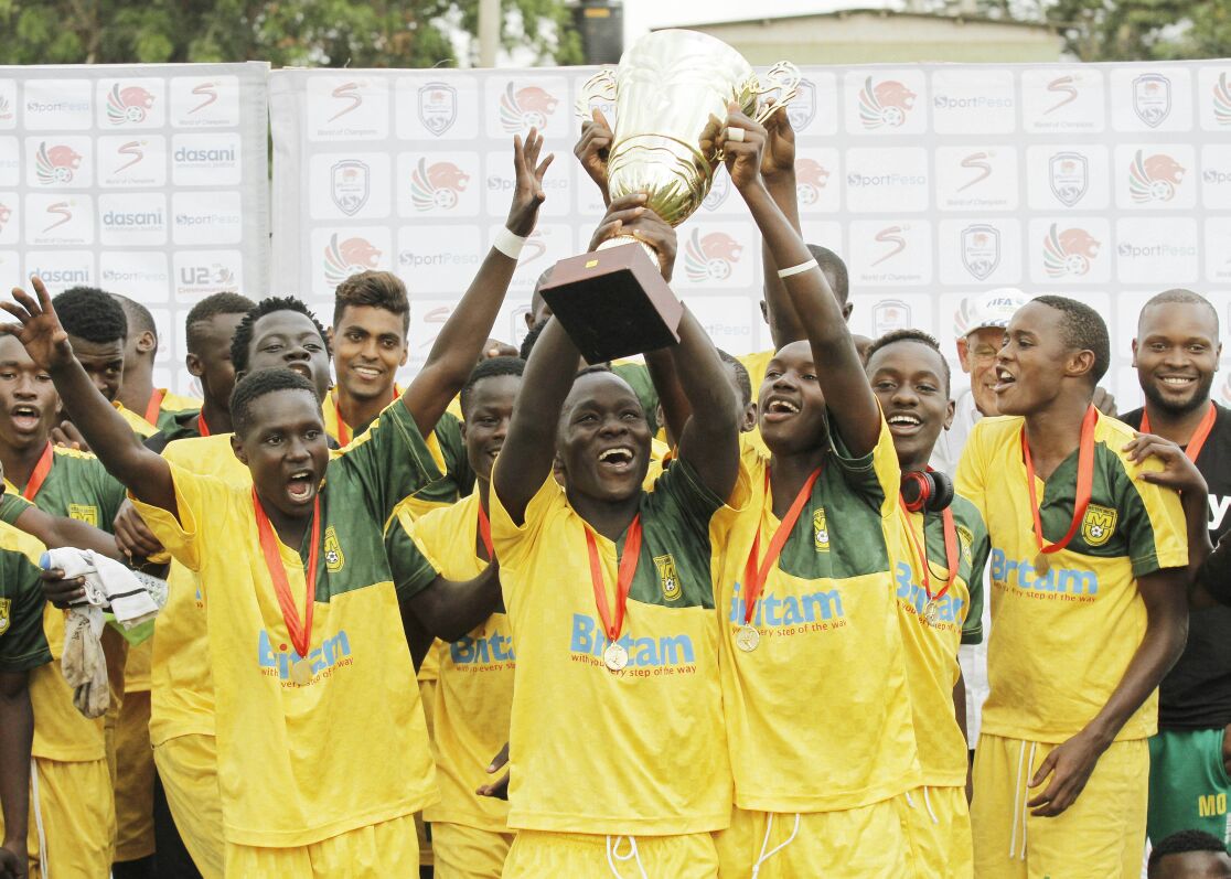sp_grassroots's tweet photo. @MathareUnited are the back-to-back champions after defeating @AFCLeopards 4-2 on post match penalties. The game ended 1-1. #JengaGame https://t.co/PUHd81THUx