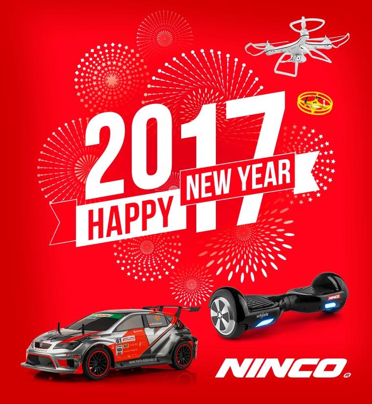 NINCOofficial's tweet photo. Feliz año 2017 de parte del equipo de Ninco// Happy new year 2017 from Ninco Team #ninco #felizaño2017 #happynewyear2017 https://t.co/g6E3uDZqAm