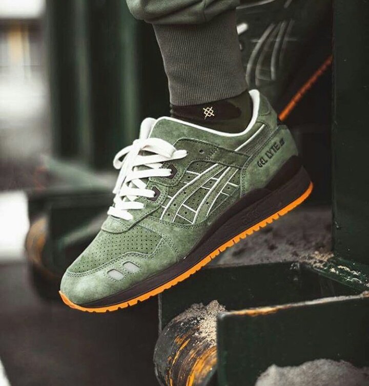 ronnie fieg x asics gel lyte iii militia