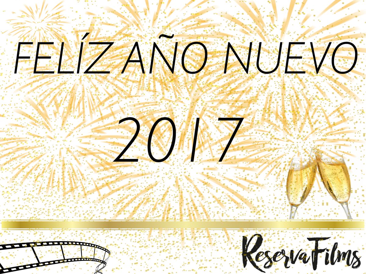 ReservaFilms's tweet photo. El equipo de #ReservaFilms les desea un espectacular año 2017. #Bienvenido2017 https://t.co/r72McpgTA4