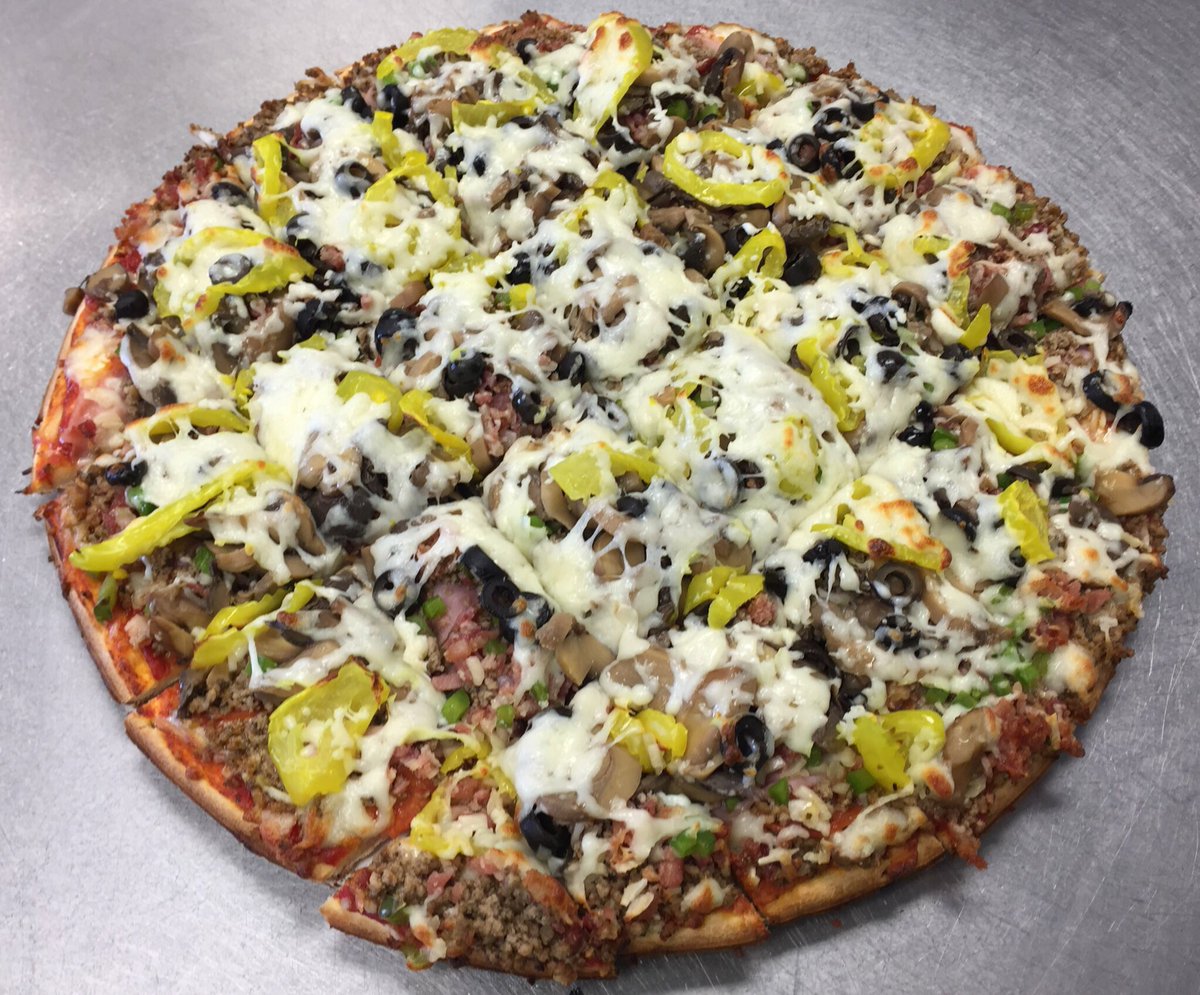Whoever you root for tonight, dine in or carry out a delicious Works pizza that you can enjoy while watching the #CFBPlayoff