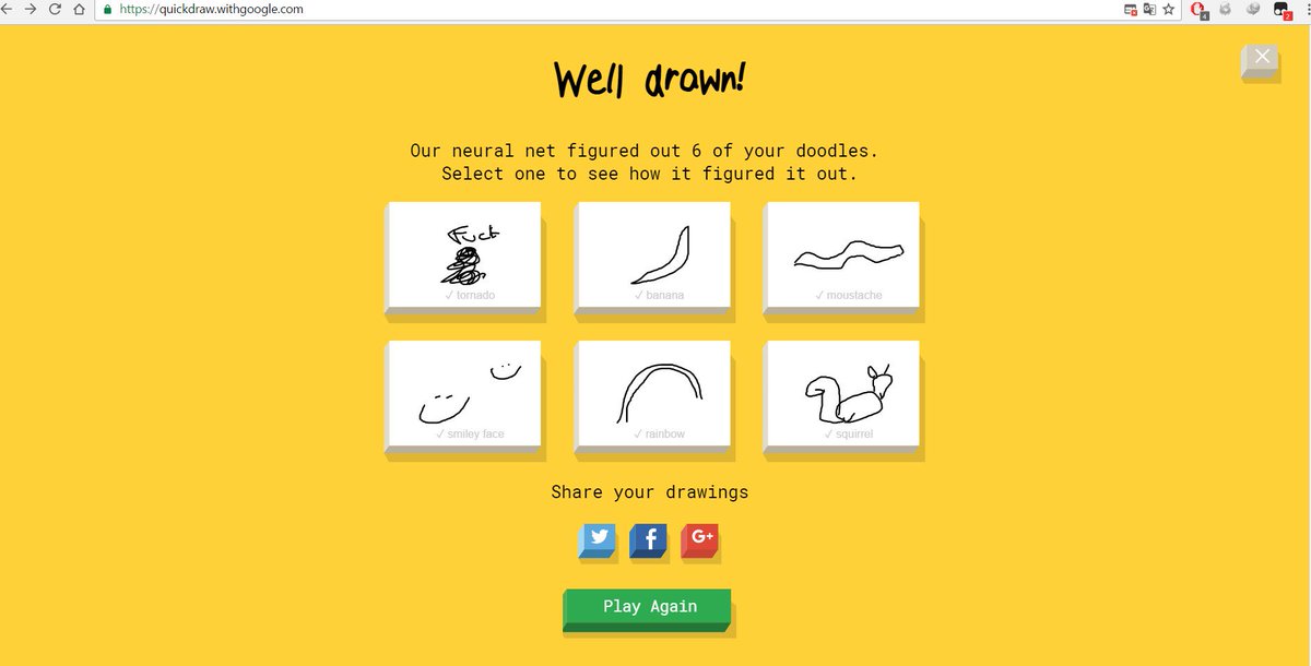 RedDesignTMW's tweet image. #quickdraw En faisant n&apos;importe quoi ce truc arrive a reconnaitre mdr