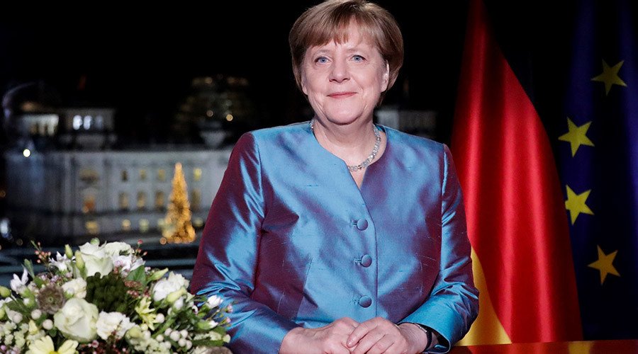 RT_com's tweet photo. 'Bitter &amp; repulsive' - #Merkel on attacks by refugees https://t.co/KKC78V9Ddn https://t.co/0uJN9z8HUg