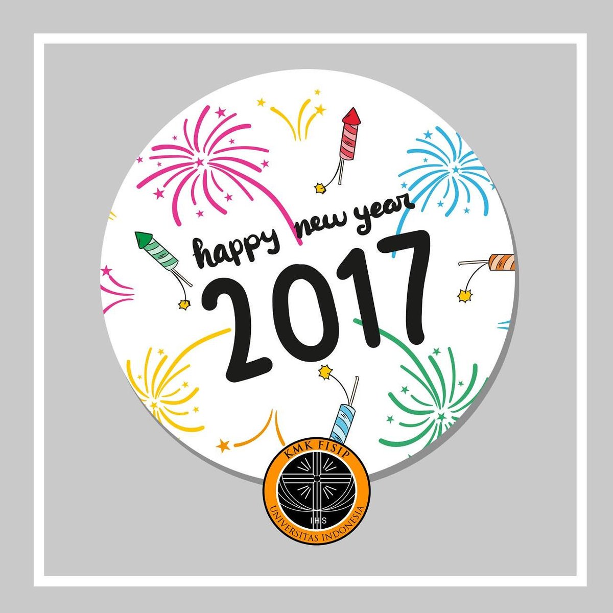 Hayati setiap detiknya dgn ucapan syukur pada Tuhan yg kuasa. Semoga tahun ini membawa berkat&amp;damai bagi kita semua.

KMK FISIP UI 2016-2017