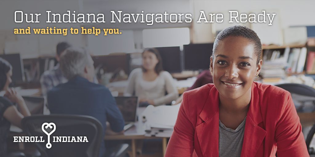 Our Indiana Navigators are ready and waiting to help you through the open enrollment process. buff.ly/2iBhlgs