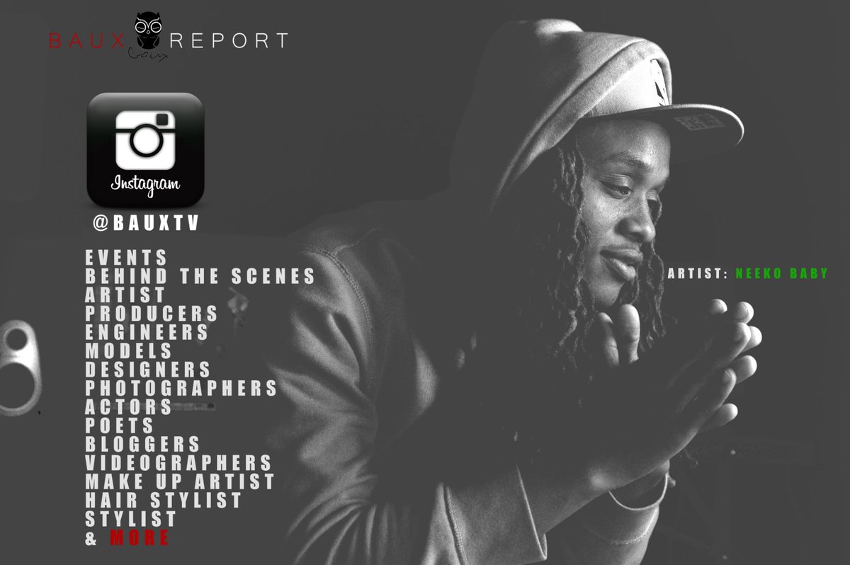 BAUXTV's tweet photo. #V12STUDIOS #NEEKOBABY #BAUXREPORT #803 https://t.co/rxuNMnOB8p