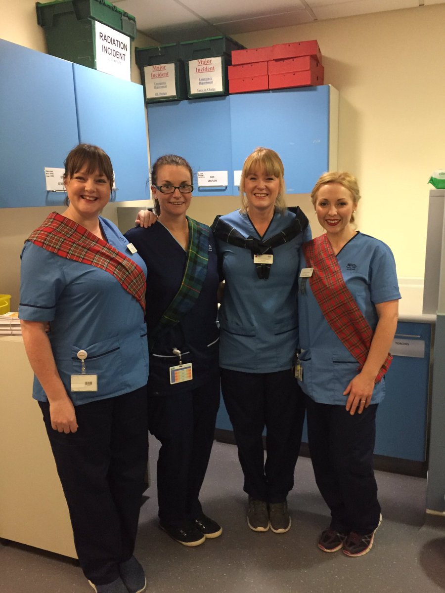 ED's glamorous charge nurses and team about to start Hogmanay night shift. Keeping Edinburgh safe!
<a href="/EdinburghEM/">Edinburgh EM</a> <a href="/janimal78/">Jan Daly</a> x