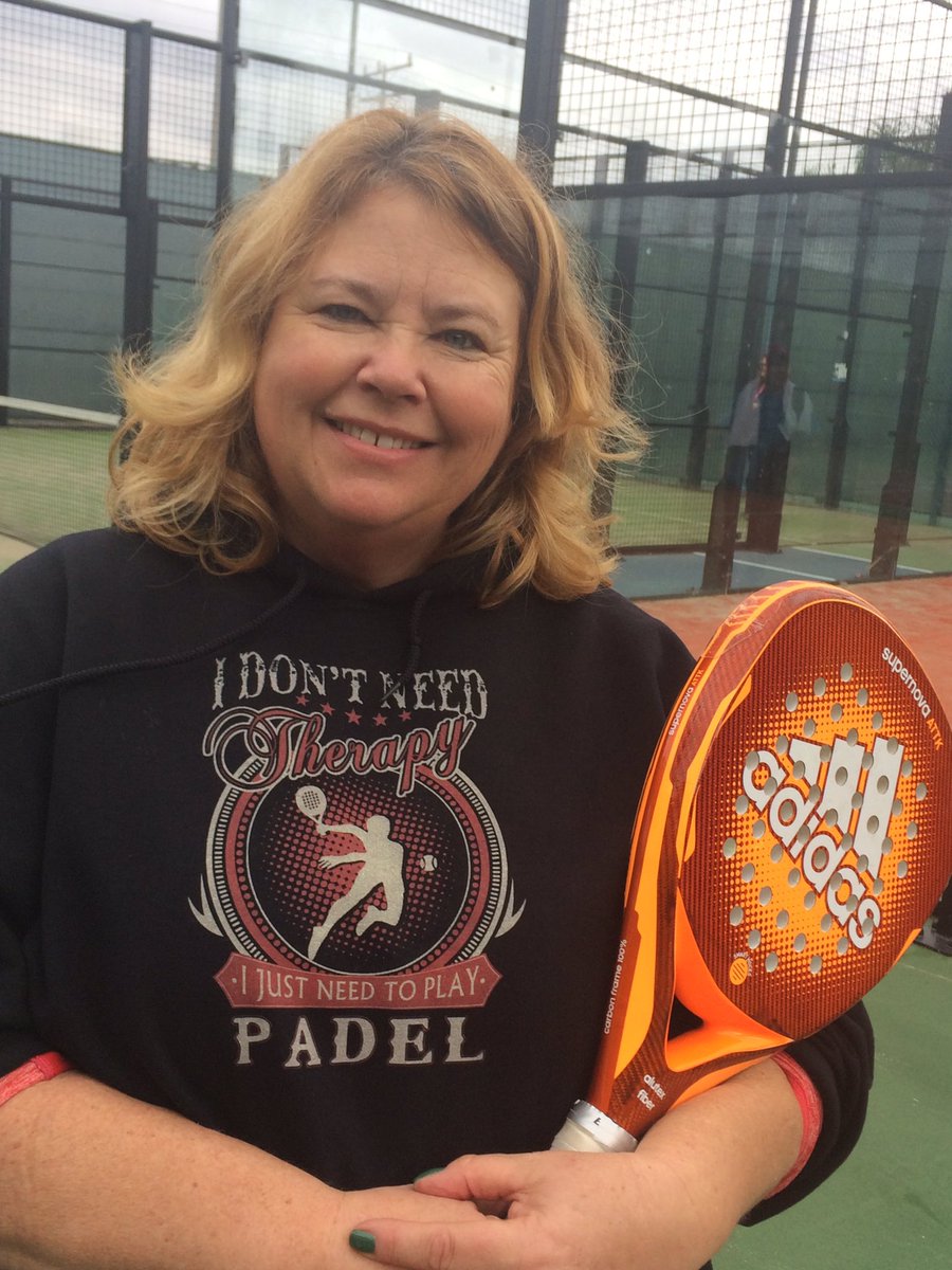 No therapy just padel. <a href="/LosAngelesPadel/">Los Angeles Padel</a> #padelbox  #padelusa @adidas_padel