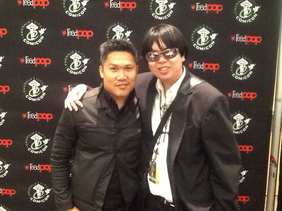 jericollage70's tweet photo. Another #PeopleWhoMadeMy2016Perfect was these guys @nolan_north @willfriedle @dantebasco @emeraldcitycon #happynewyear #MadeMy2016 πβ¨πΎππ https://t.co/gxhj9crSth