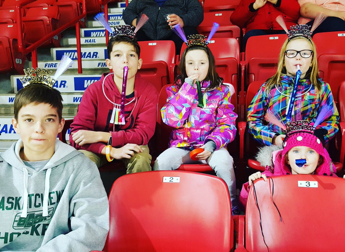 Moose Jaw Warriors on Twitter "These fans are ready to ring in the New