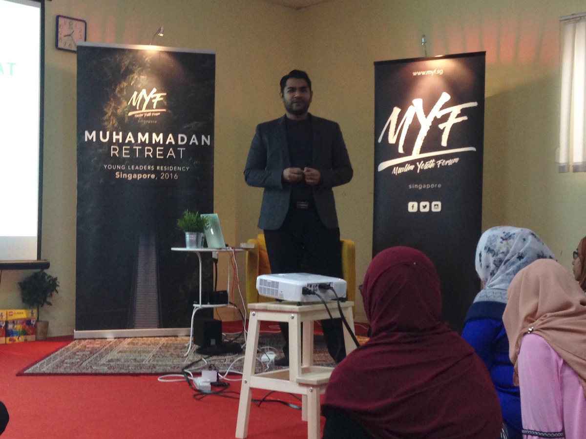 MYFsingapore's tweet photo. '5am CLUB' presents Ridjal Noor. #myf #muhammadanretreat #mr2016 https://t.co/MxZFEQAQ2s