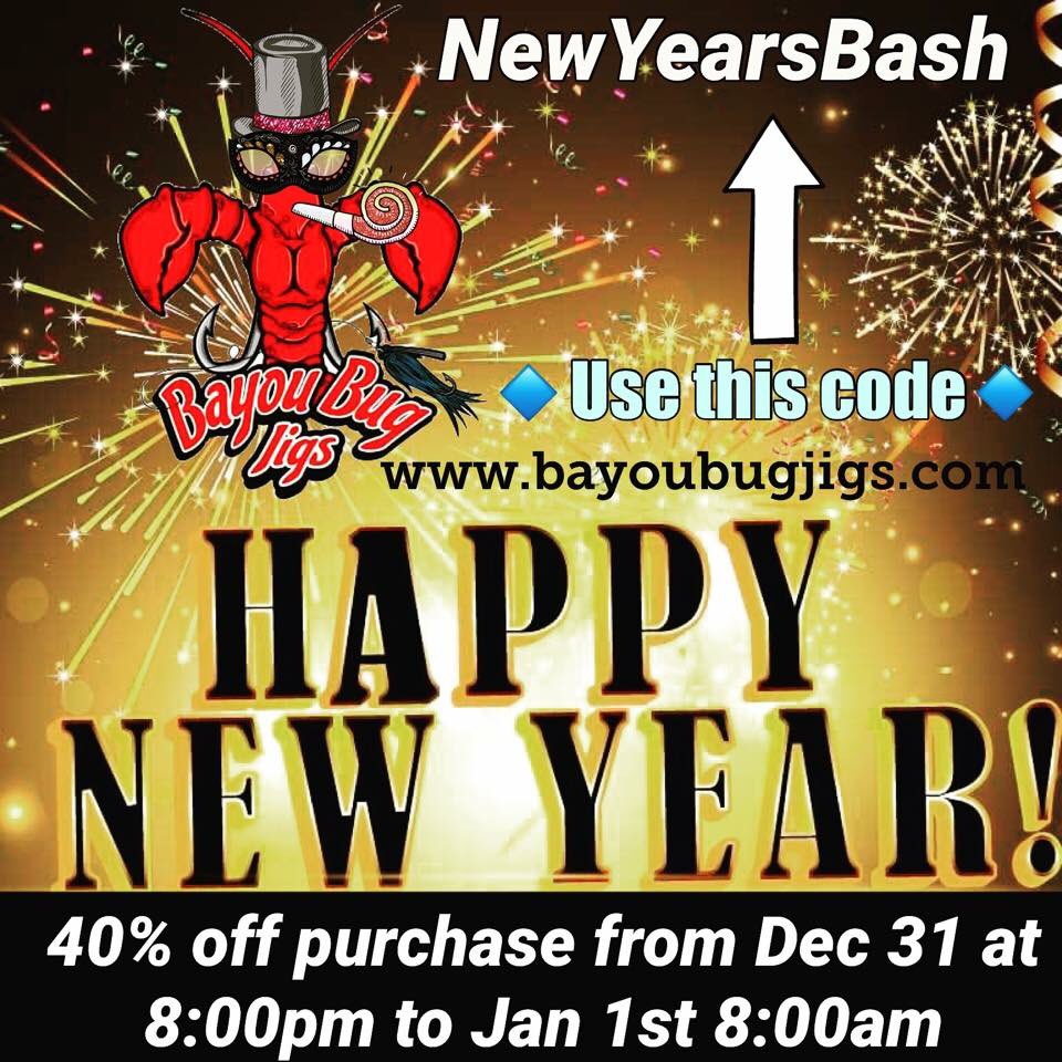 Go stock up on the Best Jigs on the market! @bayoubugjigs