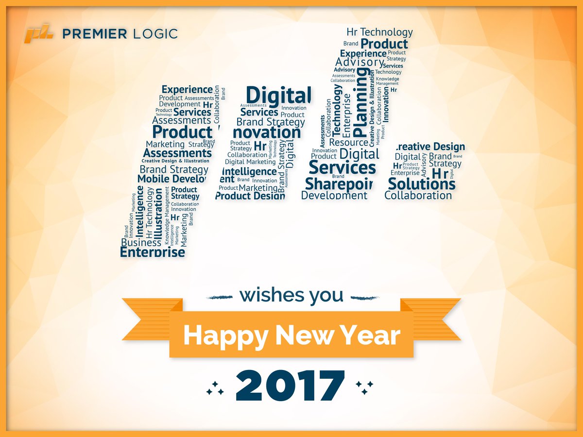 premierlogic's tweet photo. Premier Logic wishing you the gift of peace and prosperity throughout 2017. #happynewyear https://t.co/SzPmUfZ4LO