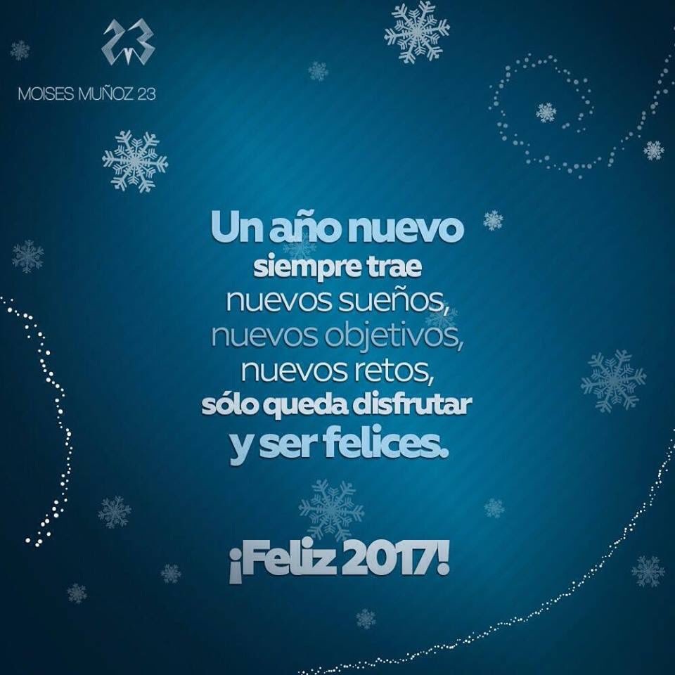 MoyMu23's tweet photo. Todos mis mejores deseos para ustedes y sus familias banda.
¡Feliz 2017! https://t.co/zoADxWUF6z