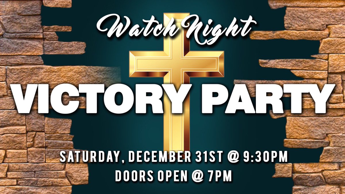 Join us tonight! #AntiochVictoryParty <a href="/antiochbmt/">Antioch MBC - Bmt.</a>