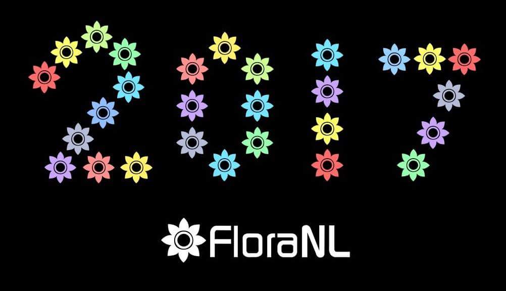 Team FloraNL wenst iedereen een gezond en succesvol 2017!