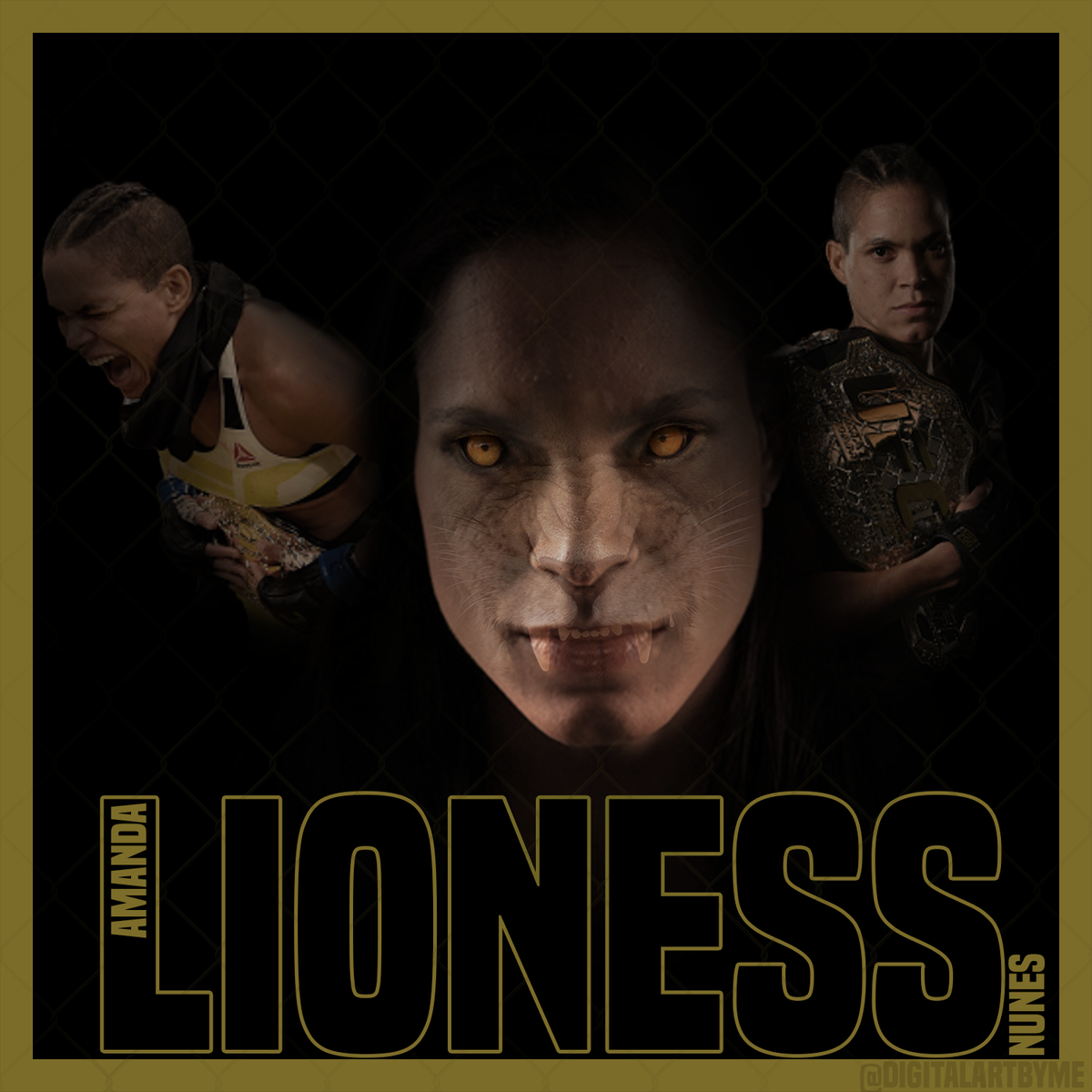 DigitalArtByMe's tweet photo. The Lioness @Amanda_Leoa #lion #ufc #mma #digitalart https://t.co/nK9lPtyJg1
