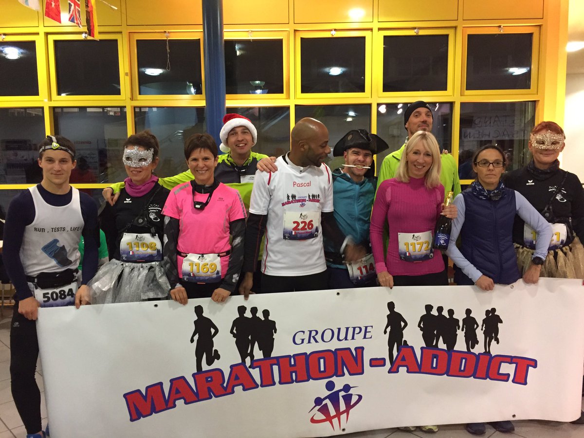 the marathon-addict club is ready #neujahrsmarathon