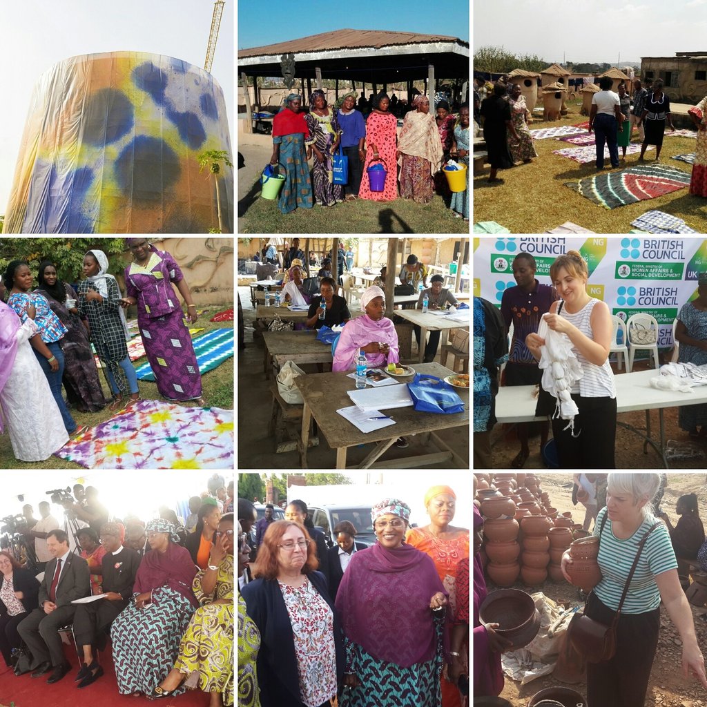 ngBritishArts's tweet photo. See highlights of #UKNGGoWomanGo project. 2016 was indeed great for public arts in Nigeria. Looking forward to greater moments in 2017... https://t.co/vQuJLi06Ix