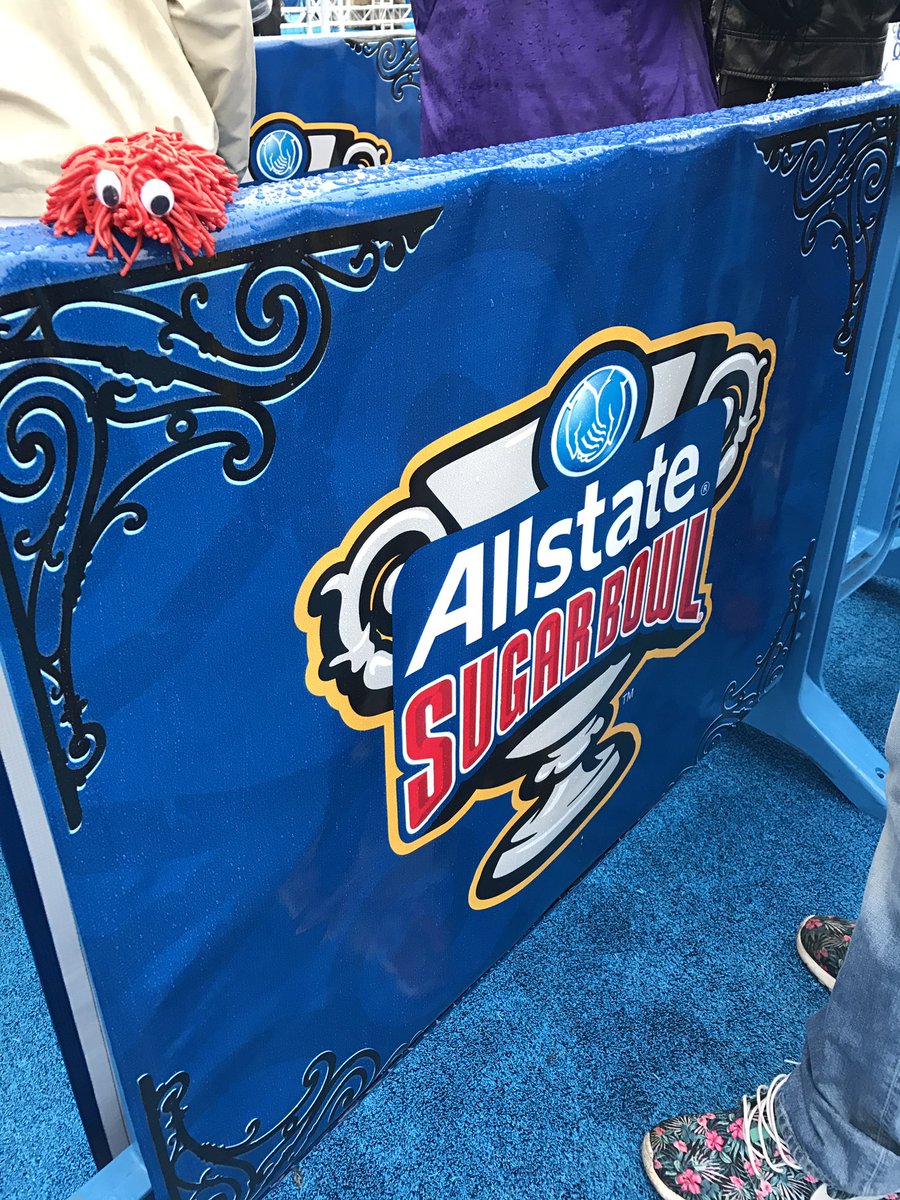 AdventuresofMop's tweet photo. Counting down to the new year & the Sugar Bowl with a fresh new look! Who are you rooting for @OU_Football or @AuburnU ? #MopLife #MopIsBack https://t.co/9fGMZsH7i1