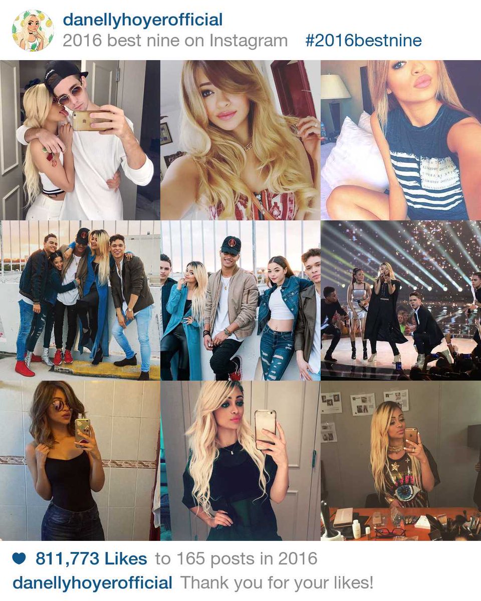 Mix5pur's tweet photo. Las 9 Fotos De Nuestra  @DanellyHoyer Con Mas Likes En Instagram. #2016Bestnine https://t.co/uWVDaGlpM3