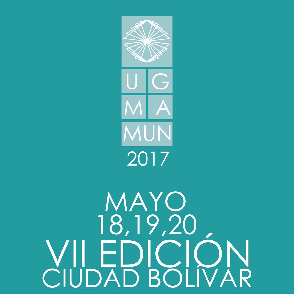 UGMA_MUN's tweet photo. No podíamos despedir el 2016 sin la fecha de la UGMAMUN 2017 ¡Los esperamos a todos! https://t.co/MVHK3bHzuG