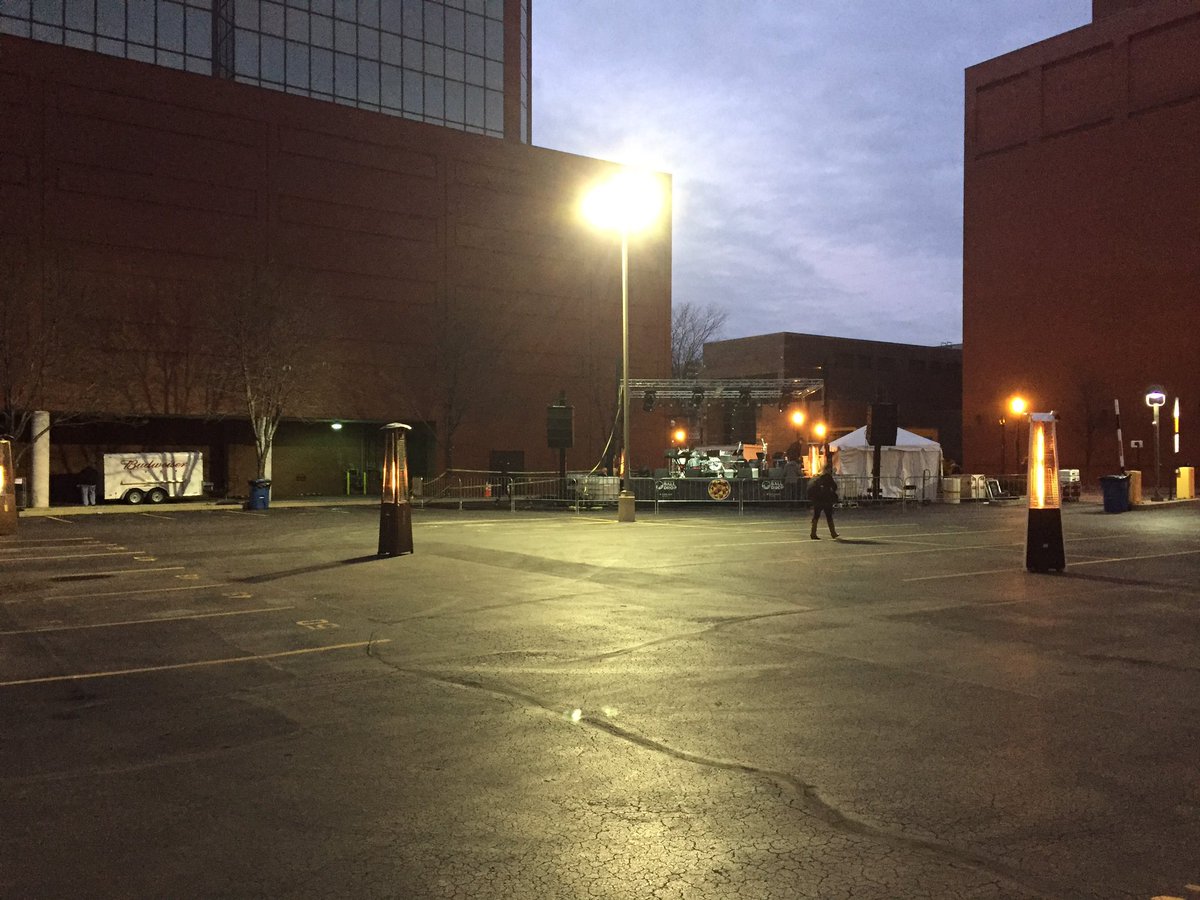 roblydick's tweet photo. Sweet setup for Fort Wayne's first-ever ball drop! Live reports on @wane15 at 6. @fwballdrop #fwballdrop @alyssaivanson https://t.co/LQtfMDnsus