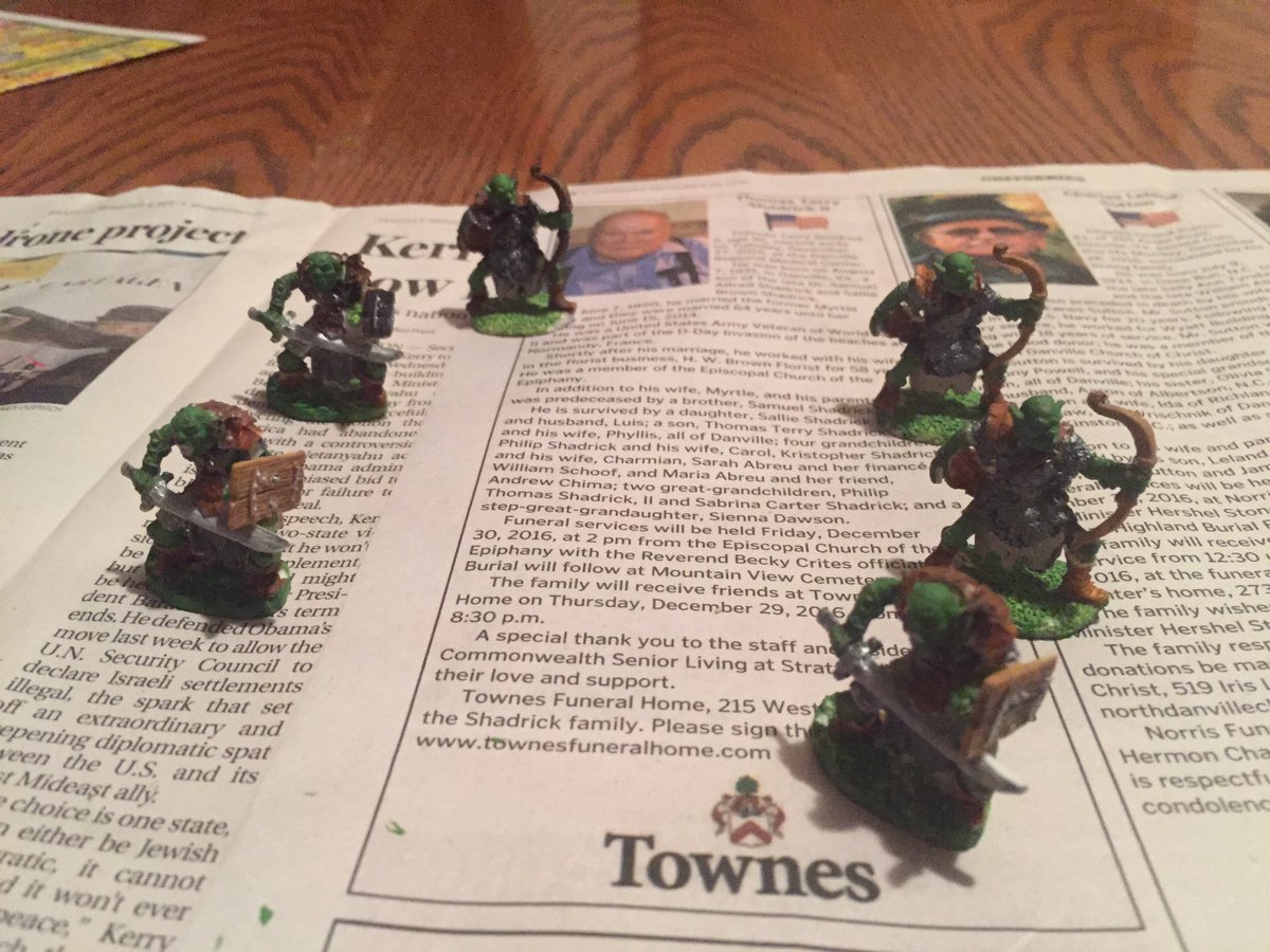 Courrier_VI's tweet photo. Some of my minis I painted today. https://t.co/EY9iMZNMM0