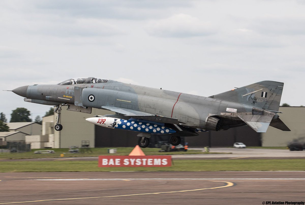 SteveLynes1978's tweet photo. #9 back to @airtattoo again for the Hellenic Air Force Phantoms, another aircraft i might not get to see again… https://t.co/feLVBiu1tL