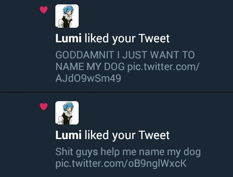 I see you liking and not giving me a name pls