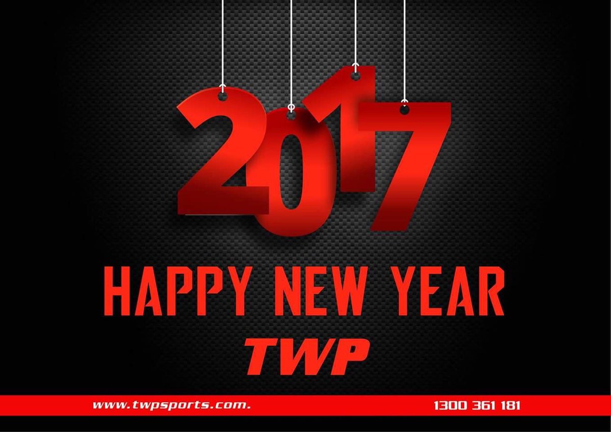 TWPsports's tweet photo. Happy New Year Everybody! 🎉TWP will be back on the 9th of Jan - ready to get stuck into 2017 #TWPgameday https://t.co/2jG9A3c3oS